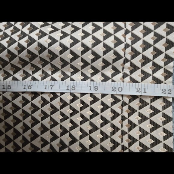 Banana Republic Pencil Skirt Metallic Gold Geometric  Size 0 NWT - Picture 7 of 10